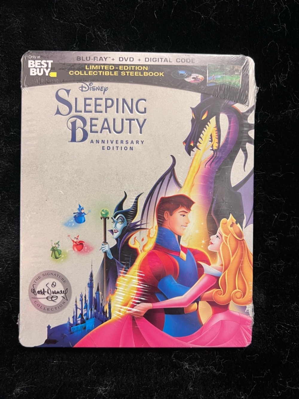 Sleeping Beauty : Steelbook Blu-Ray + DVD 2-Disc Set Disney Signature Collection